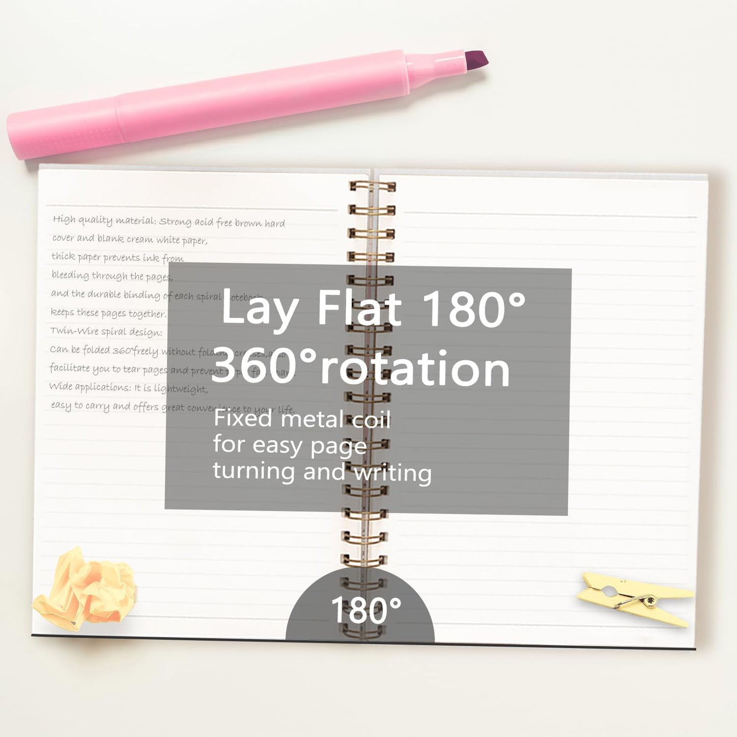 Cute Dog Notebook Journal, Cute Dogs Journaling Notebooks for Women Girls Work School Office Supplies, Gifts for Dog Lovers, 5.5x8.3