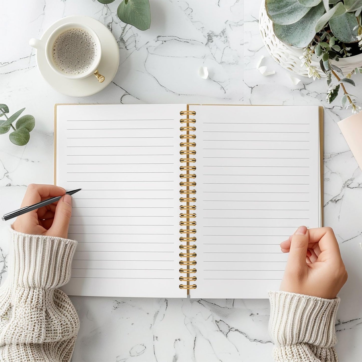 Coquette Pink Bow Christian Notebook, Proverbs 31 Woman Bible Journal, Religious Prayer Journal for Woman, Church Notes Notebook, Scripture Hardcover Spiral Notebooks 5.5x8.3 Inch