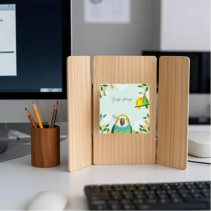 1 Pads Funny Bird Sticky Notes,Funny Animal Sticky Blank Space Notepad,Parrot Scratch Notepad,Animal Lover Gifts for Office Home School Decor Accessories